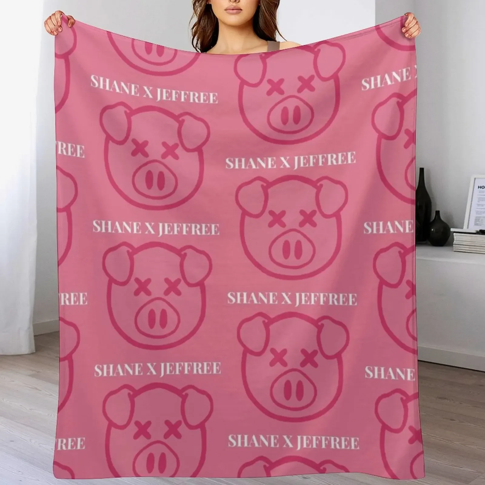 

Shane X Jeffree Throw Blanket Flannel blankets ands Beautifuls wednesday Blankets