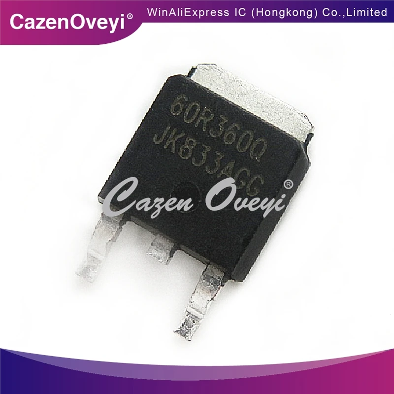 5 pièces IPD60R360P 60R360P TO-252