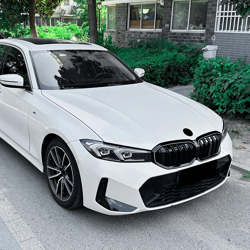 LED Light Kidney Grille Car Front Bumper Racing Grill Accessories For BMW 3 Series G20 G21 G28 LCI 2023+