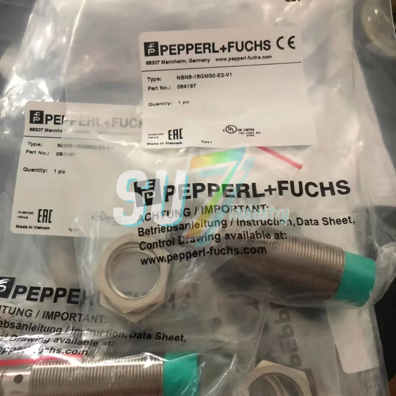 

NBN8-18GM50-E2-V1 NCN8-18GM40-NO-V1 Inductive Proximity Switch Sensor New original