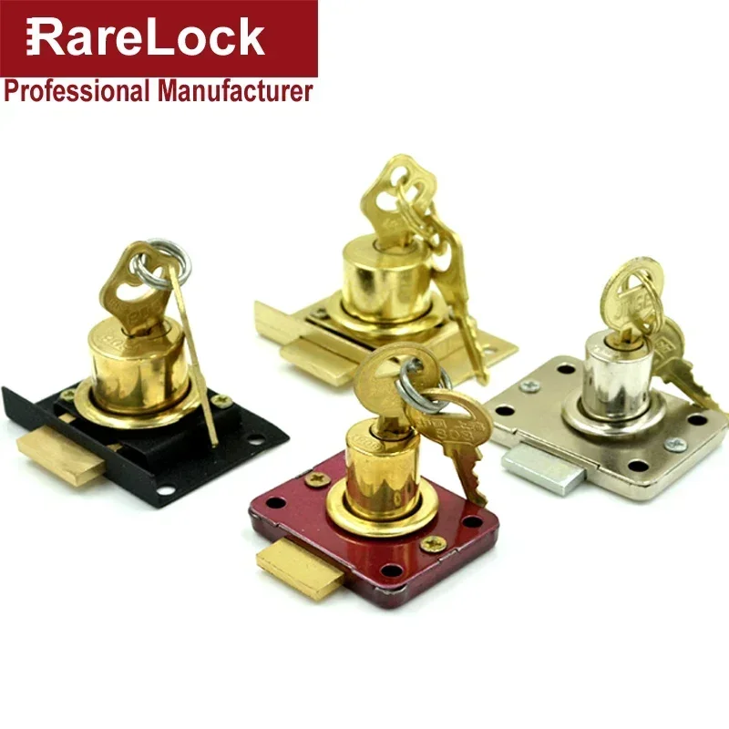 Drawer Lock 22mm 16mm for Home Cabinet Desk School Drawer Office Cupboard Wardrobe Door Furniture Hadrware Rarelock MX08 G1