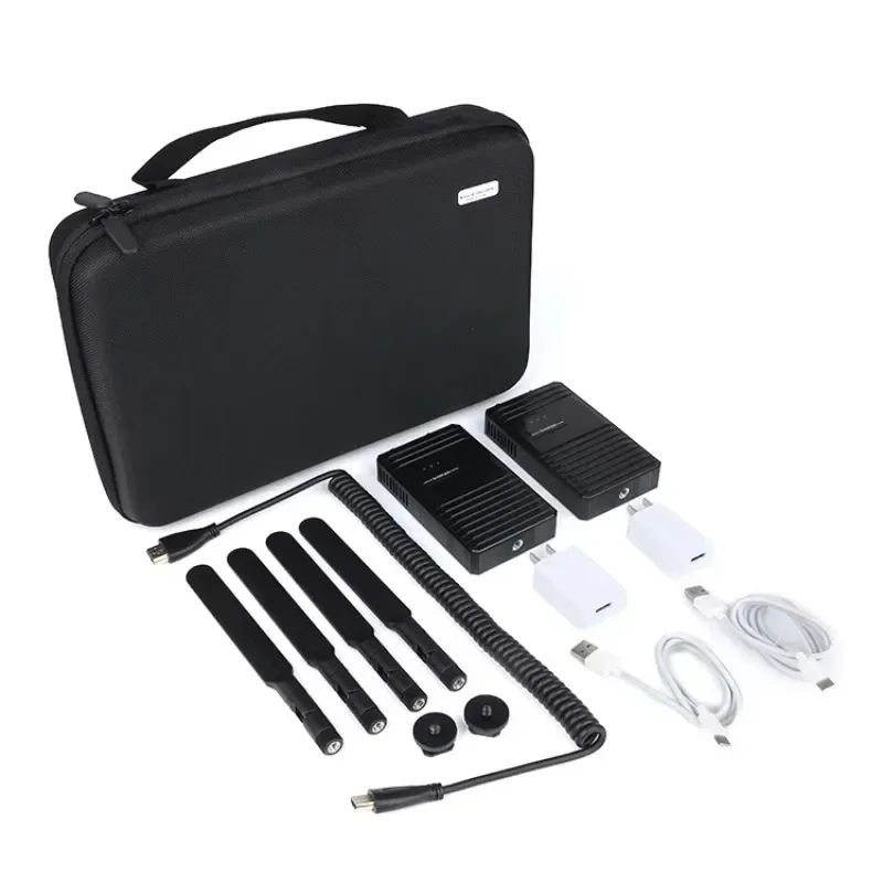 

1TX To 1 2 3 4 RX 200M Wireless HD Extender Transmitter Receiver Audio Video Converter HD Cable Extension Splitter PC To TV