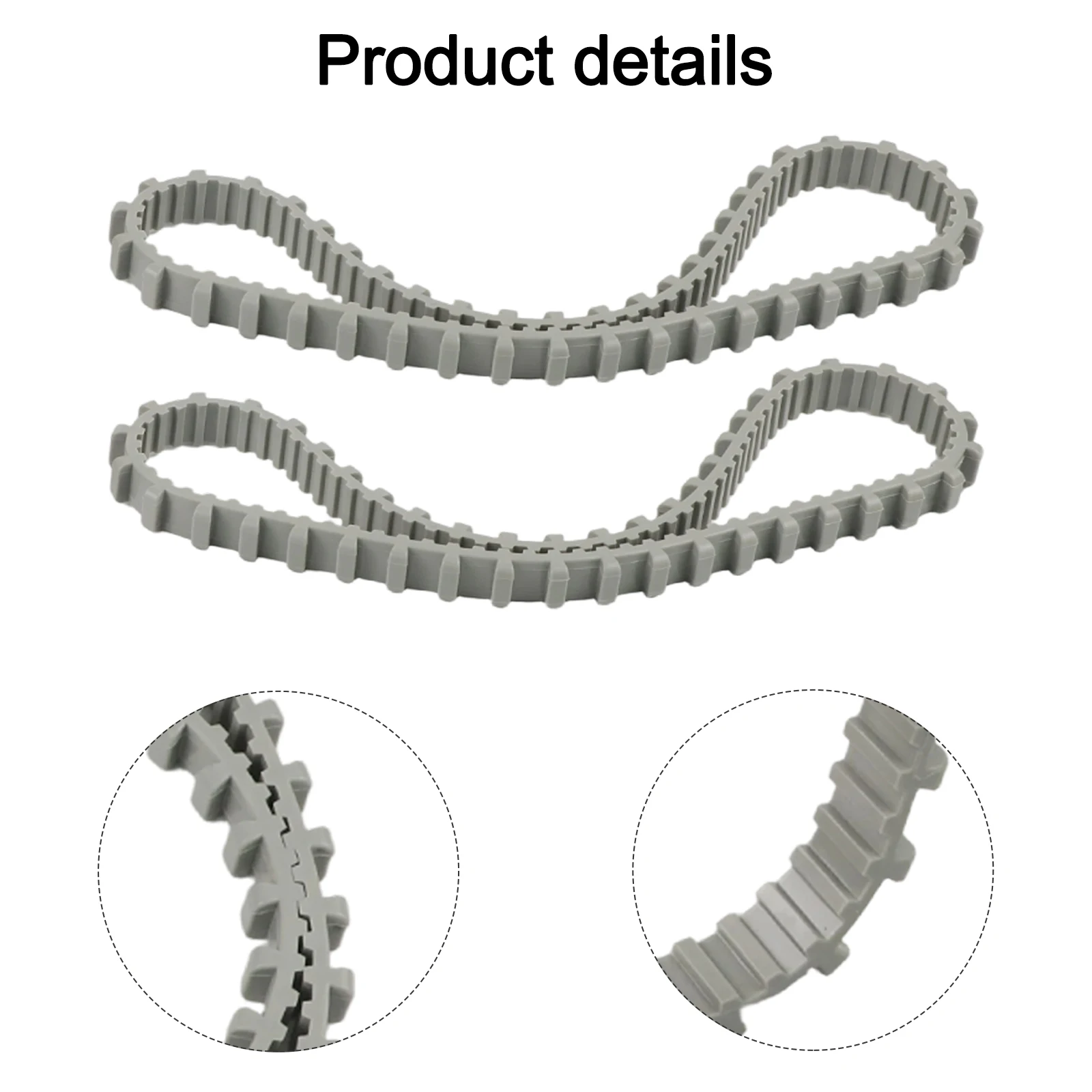 Replacement Drive Belt for Dolphin Pool Cleaner Two Piece Set Optimized for Performance and Longevity in Cleaning Efficiency
