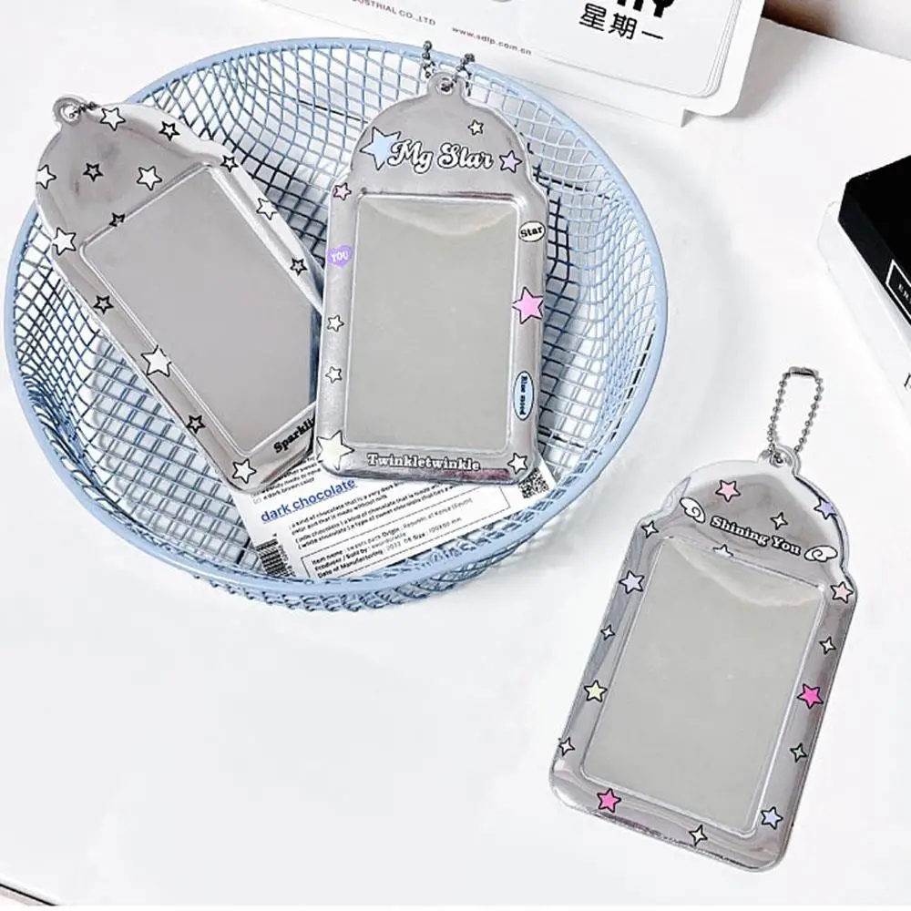 

Обложка для карт из ПВХ, камера для мобильного телефона, вентилятор, звезда, любовь, бобы, маленькая карта, коллекция карточек кампуса, сумка для карточек, дисплей, брелки, сумка, подвеска