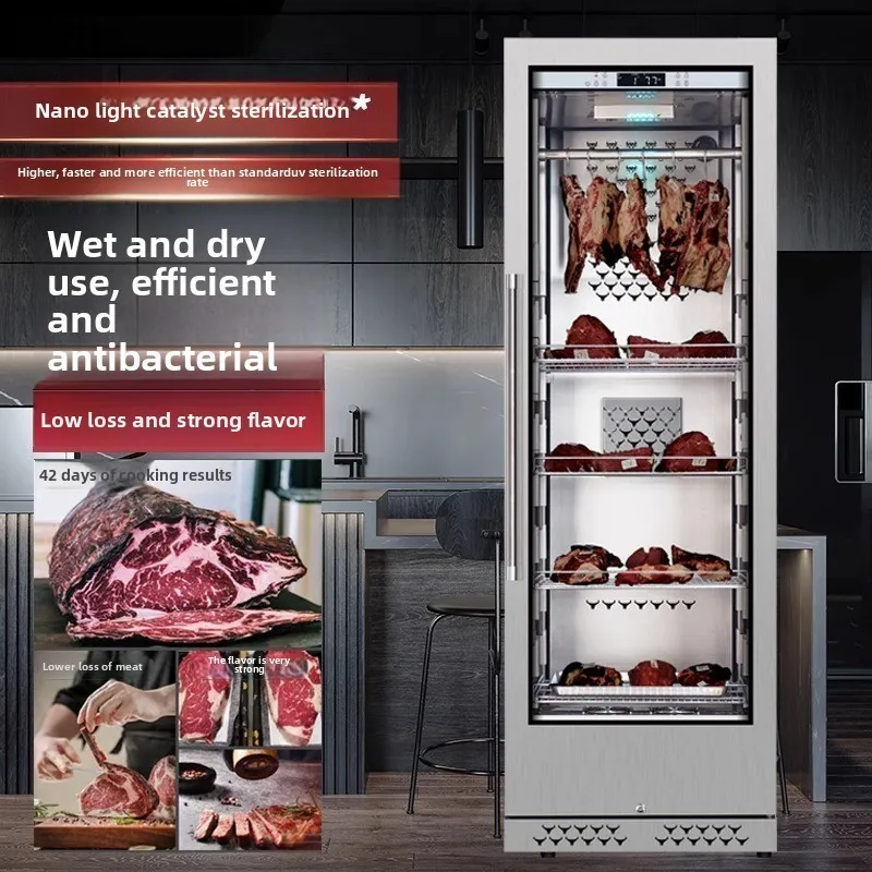 ZML armadio per prosciutto commerciale con vetrina per scarico acido di manzo per ristorante umido e secco