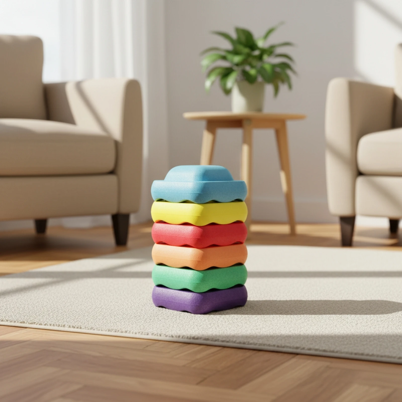 6-teiliges Balance-Trittstein- – Stepping Stone Foam Bewertung und Preis