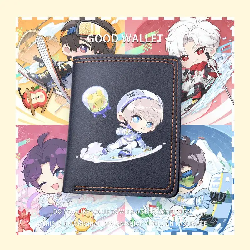 

2025 Anime Game Love and Deepspace Cos Sylus Xavier Caleb Rafayel Zayne Etc. Unisex Cute and Small Wallet Birthday Giving