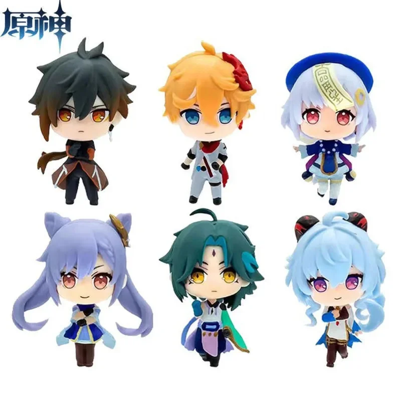 Genshin Impact Battlefield Heroic Mond Part Kerry Wendy Handmade Ornament Model Blind Box Other Alloy Cartoons