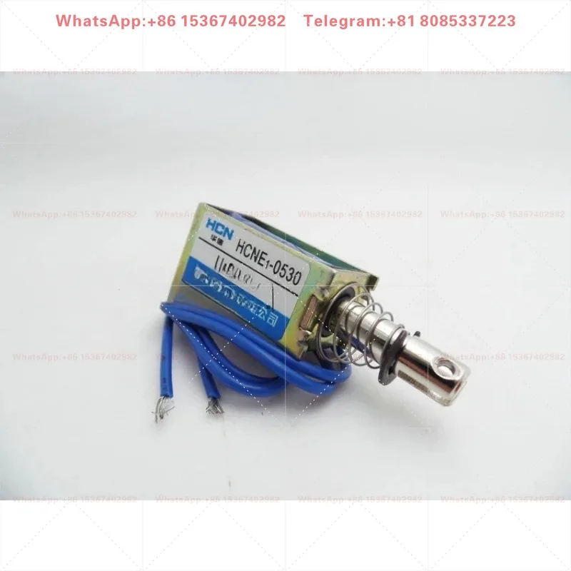HCNE1-0530 DC frame type electromagnet 12V/24V push-pull 5N stroke 10mm