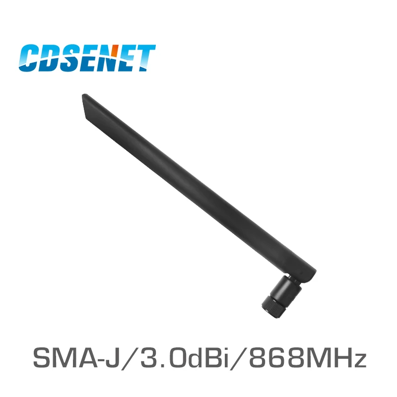 2pcs/lot Omni 868mhz High Gain Uhf Antenna Cdsenet Tx868-jkd-20 Sma Male 868 Mhz Omnidirection Wifi Antennas For Communication