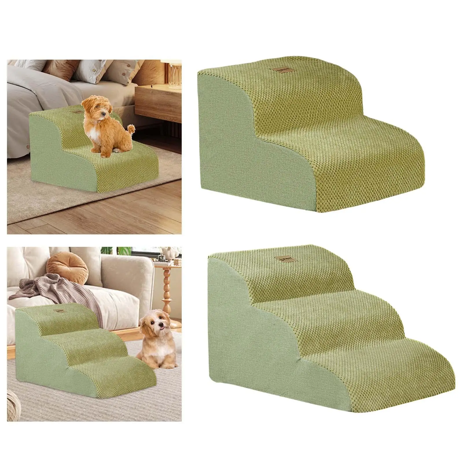 Dog Stairs, Pet Stairs for Smaller and Pets, Indoor Ramp Kitten Kitty