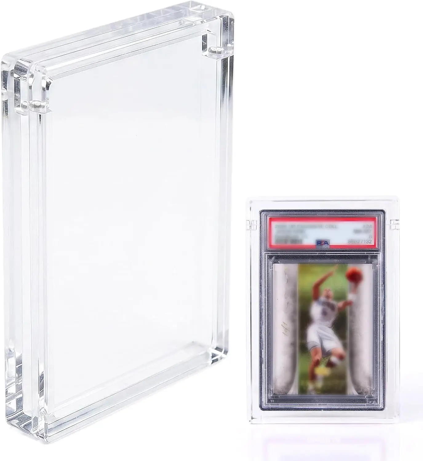DCOLOR Magnet-Acryl-Sammelkarten-Schutzhülle für PS-A CGC BGS TCG Grading Card Slab Protector – Detail 1
