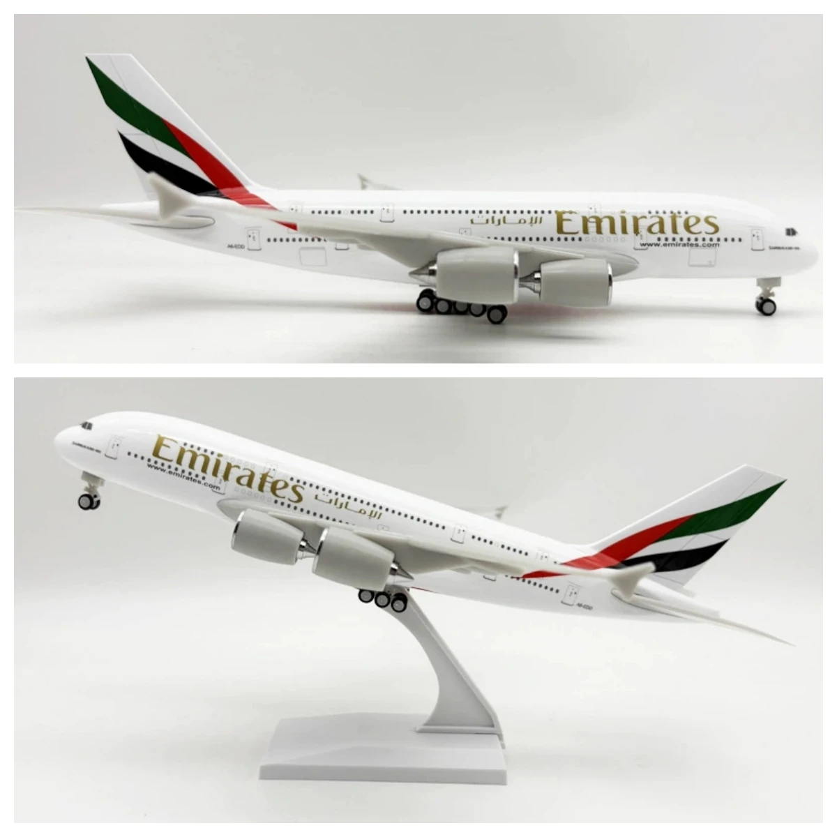 ●1/230=約30cm Airbus A380 模型 完成品 全日空商事 A380 ANA 全日空 FLYING HONU(フライングホヌ/カイ