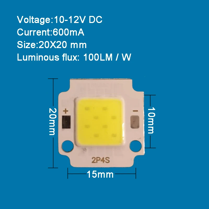 32V 12V 10W 20W 30W 50W COB LED Flip Chip Lamp Light for Spotlight Floodlight DIY