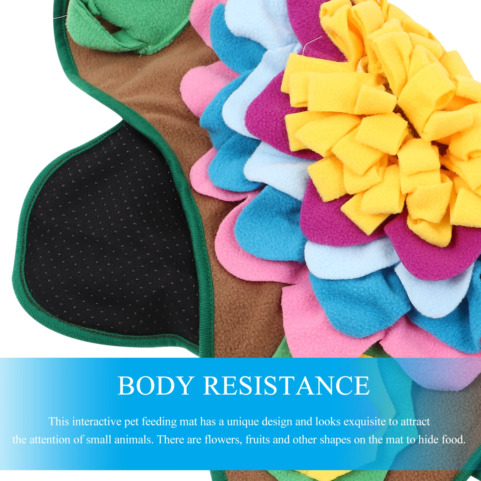 

Pet Sniffing Pad Dog Durable Foraging Mat Snuffle Blanket Wear resistant Training Household Feeding Accessories