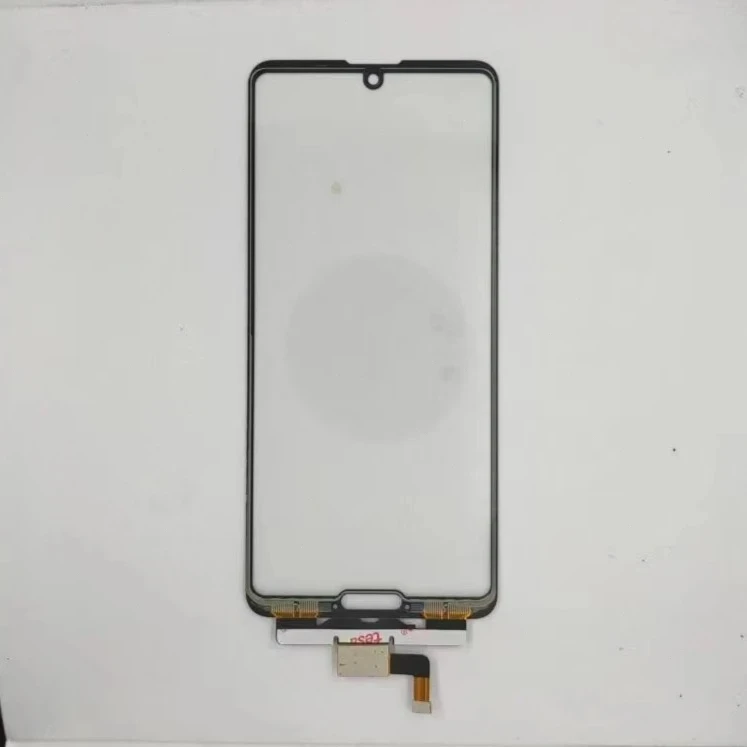 La mejor calidad para Sharp Aquos R2 R3 R5G pantalla exterior digitalizador Sensor Panel táctil pantalla LCD piezas de reparación de vidrio frontal