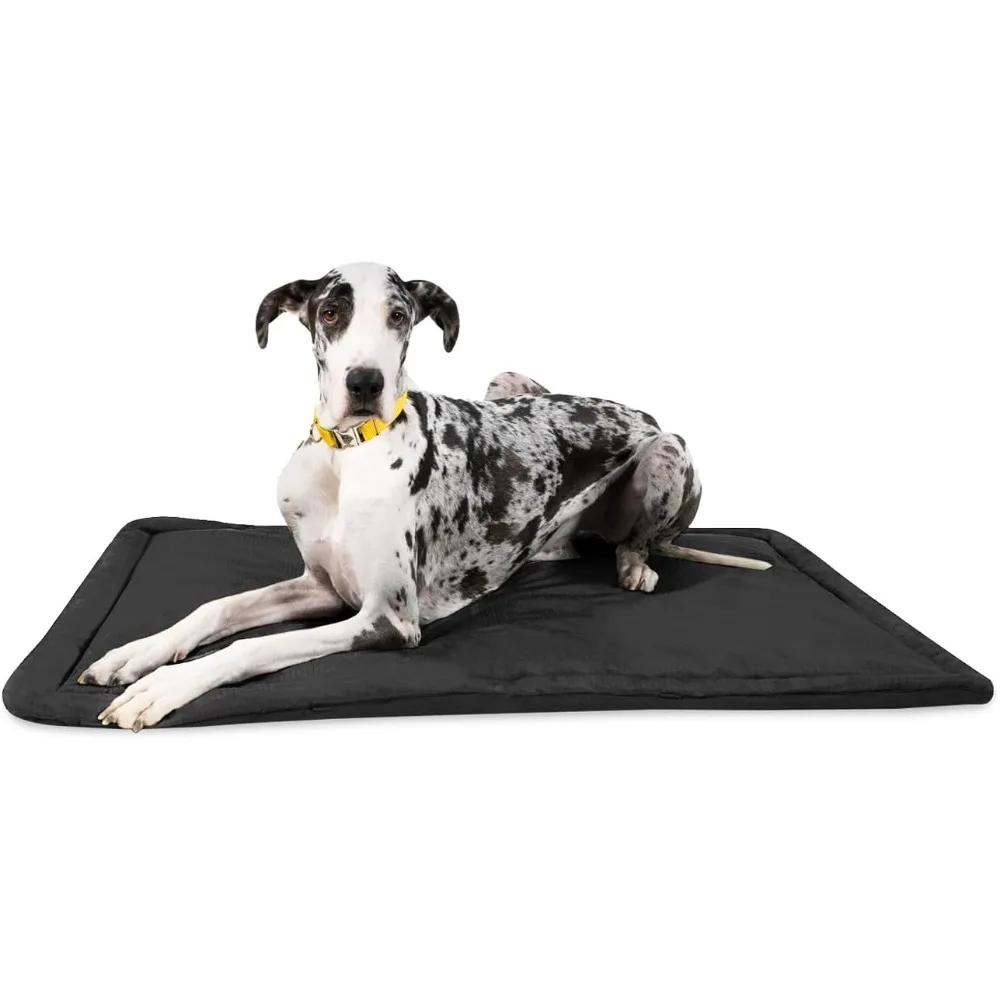 

Tough Ripstop Dog Crate Pad - Durable & Machine Washable with Non-Skid Bottom and 120-Day Warranty, Fits 54" Wire Crates - XX-L