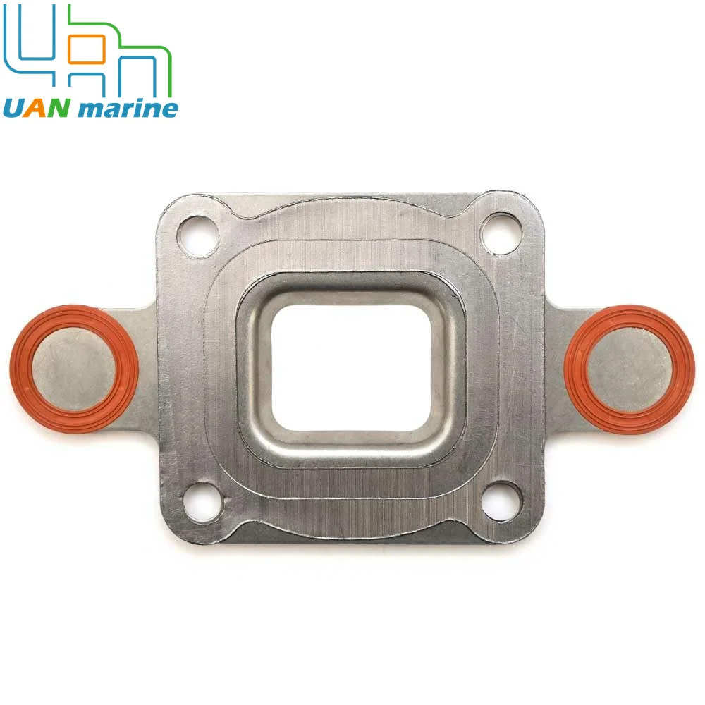 27-864549A1 MerCruiser Manifold Closed Dry Joint Exhaust Elbow Gasket 2002+ V6 V8 Mercury Boat Block Off Gasket 27-864549A02