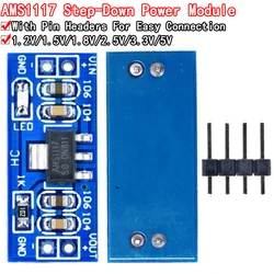 5pcs AMS1117 1.2V 1.5V 1.8V 2.5V 3.3V 5V power supply module AMS1117-5.0V power module AMS1117-3.3V