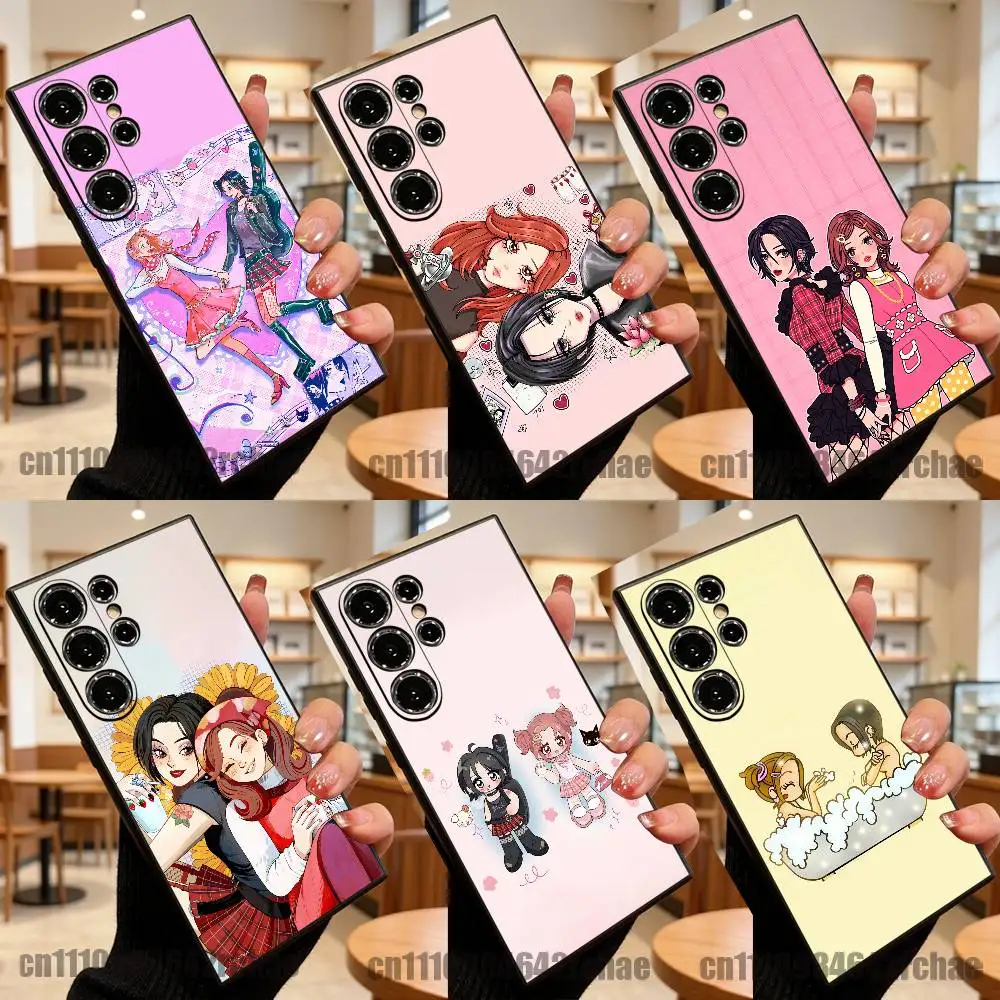 For Hachi Nana Osaki Phone Case For Samsung Galaxy S25 S24 S26 S22 S23 S21 S10 5G Fe Ultra Plus Custom Cover