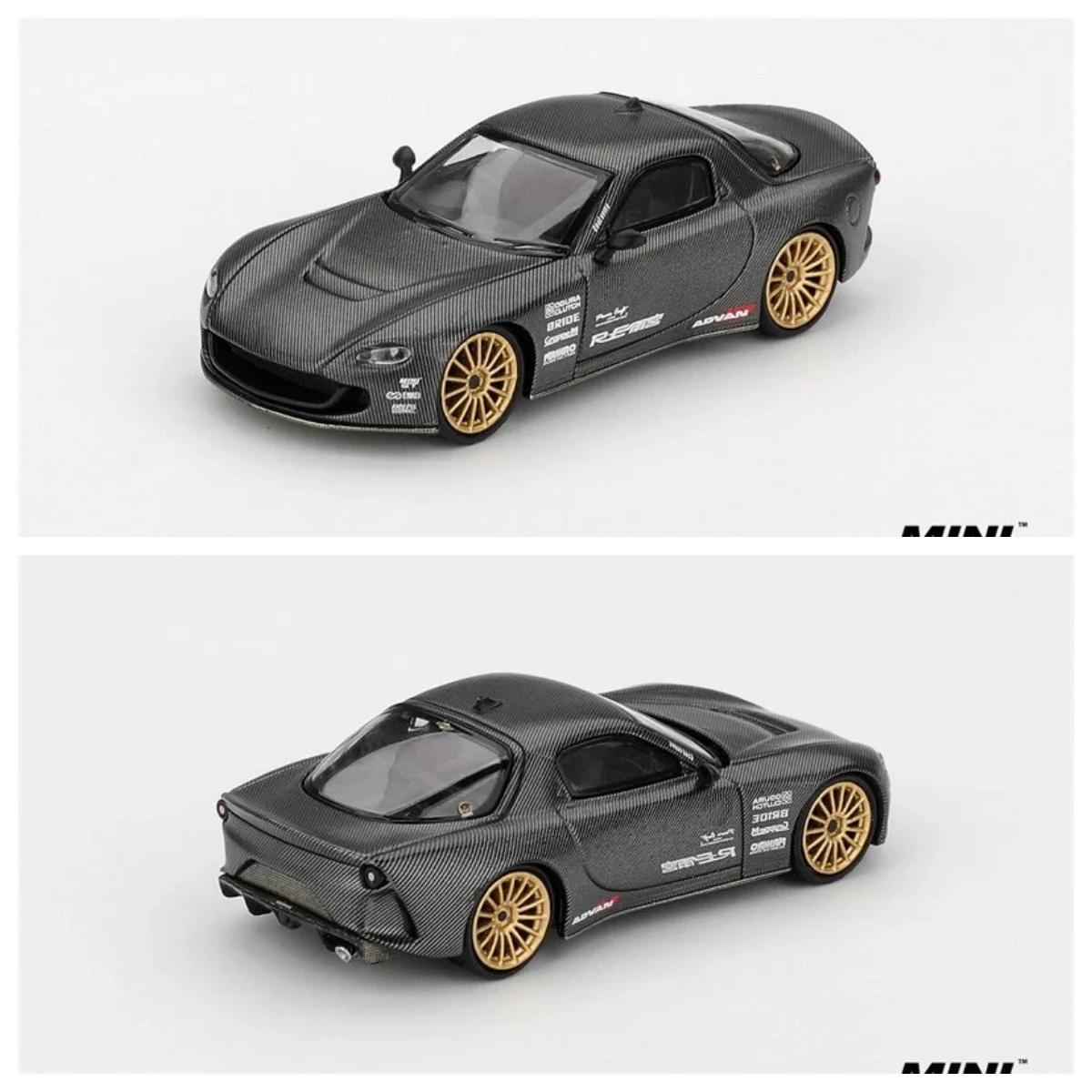 MINI GT 1:64 RX-7 RE-Amemiya Matsukiyo KOKU 3 Rotor NA-7 TAS 2025 JDM Diecast Model Car Collection Limited Edition Alloy