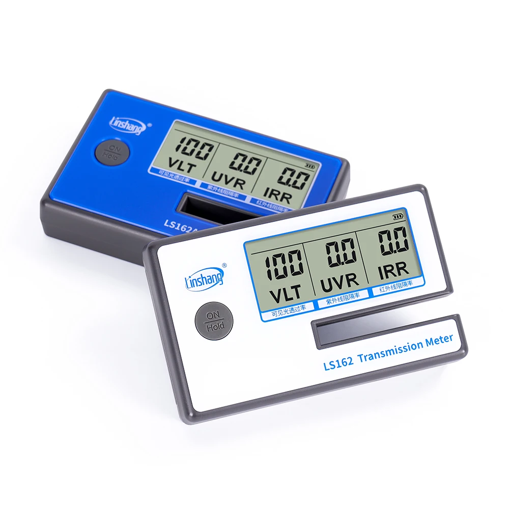 

Pro Grade Car Window Tint Meter LS162 LS162A UV Infrared Rejection 3 in 1 Light Transmission Meter for Auto Films