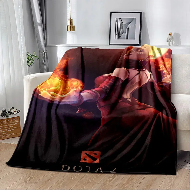 

Classics Game Gamer Printed Blanket Bedroom Livingroom Bed Warm Soft Comfortable AirConditioner Office Travel Throw