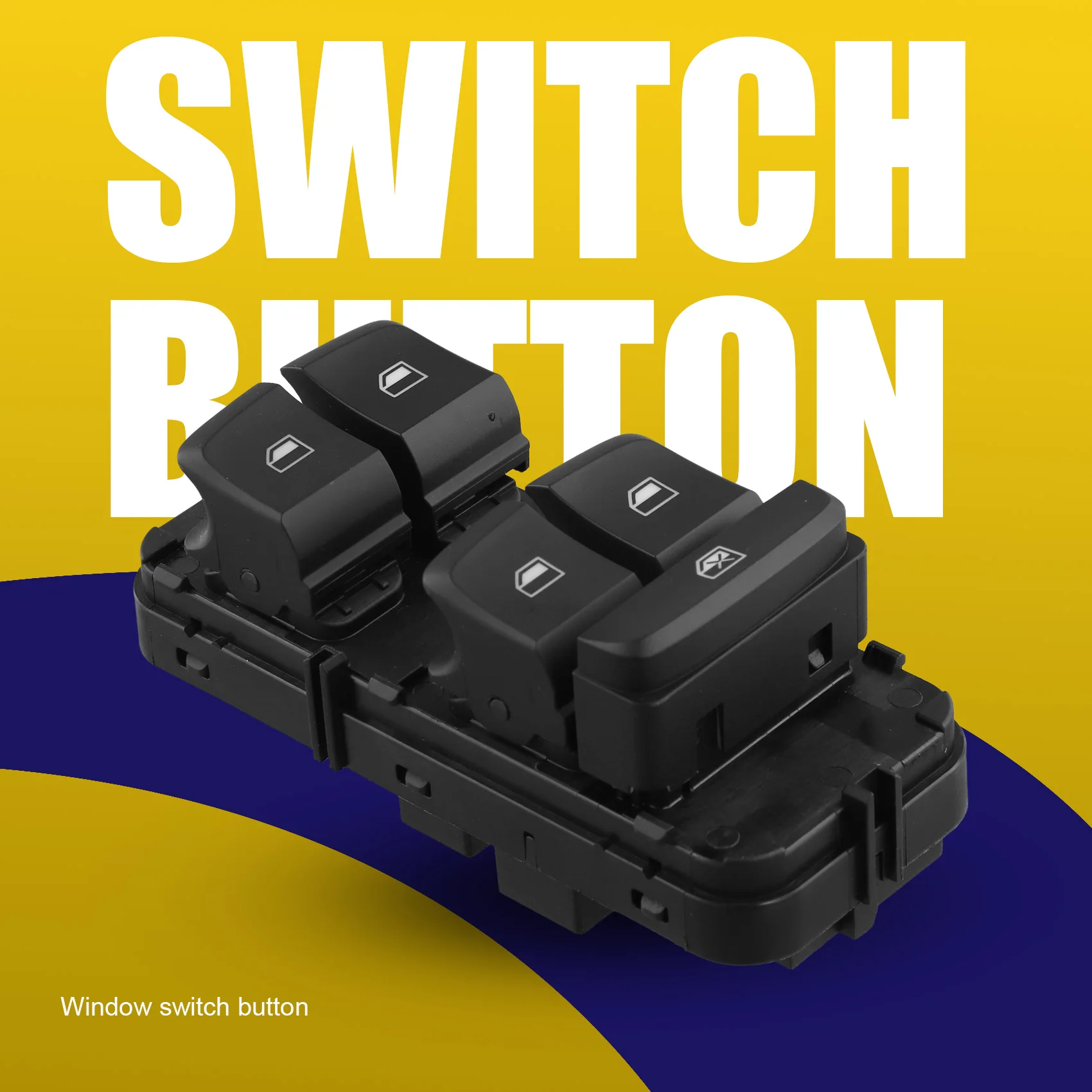 Plain Window Control Switch Button Window Lifter Switch For Chinese Saic Roewe I5 EI5 RX3 2018-2021 MG ZS 2017-2020