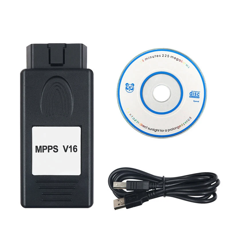 ECU Chip Tuning Tool For MPPS V16 OBD2 Diagnostic Cable For EDC15 EDC16 EDC17 Read Write Flash Engine Analyzer For BMW Alfa Audi