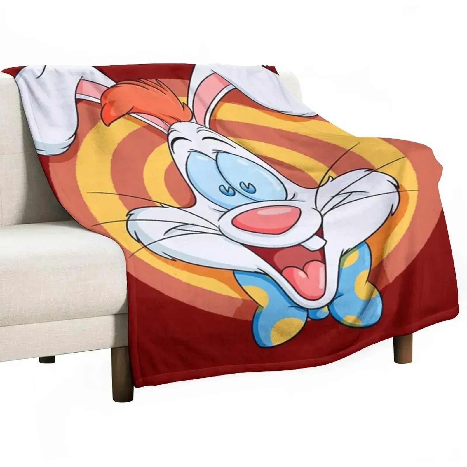 

Roger Rabbit Throw Blanket Vintage Soft Large cosplay anime Blankets