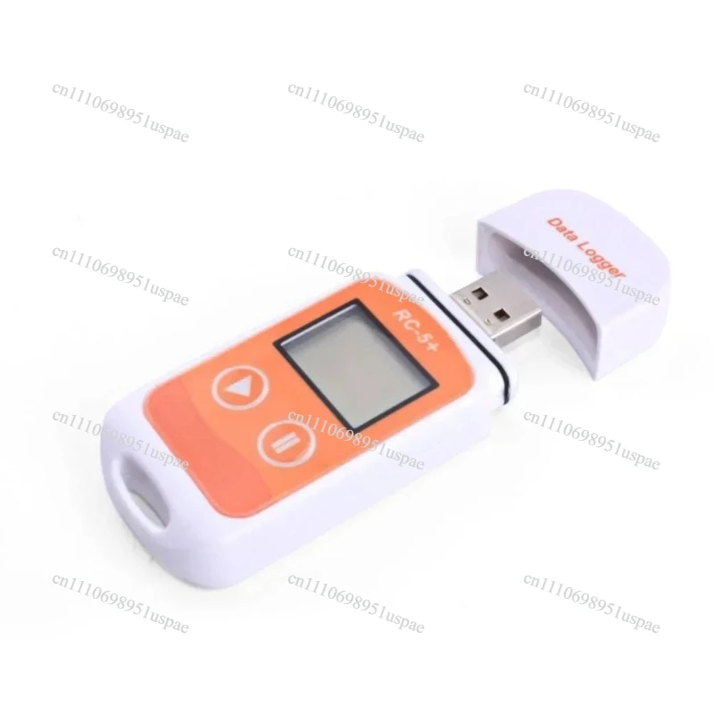 For Elitech RC-5+ PDF USB Temperature Data Logger Reusable Recorder 32000 Points For Refrigeration, Cold Chain Transport