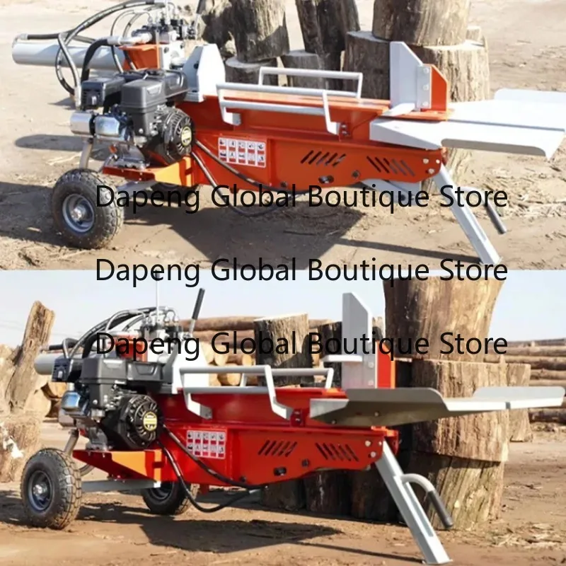 18 Ton Hydraulic Log Splitting Device Forest Firewood Cutting Timber Splitting Processing Machinery