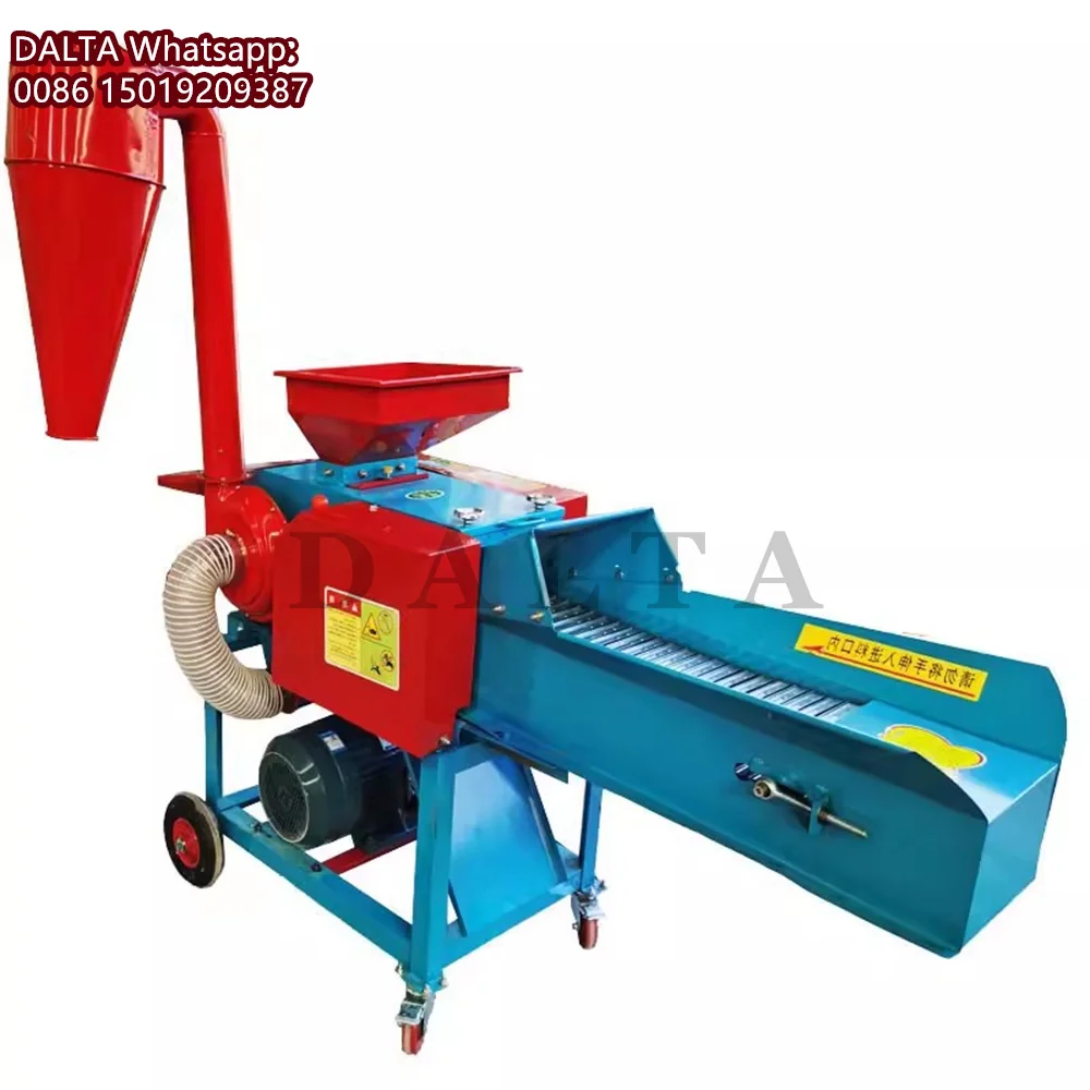 4.8 Tons Grass Cutting Machine Kneading and Grinding Integrated New Household Livestock Straw Crusher