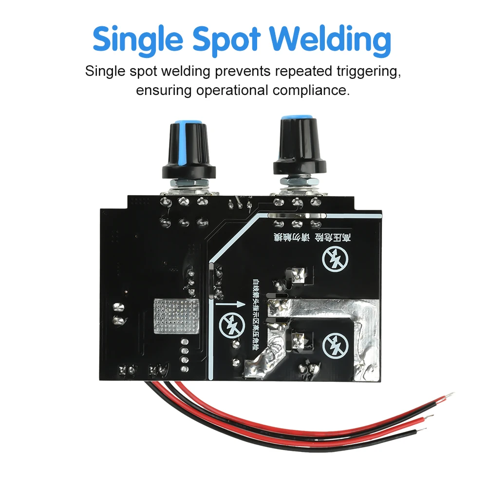 40A Spot Welder Control Module spot welding controller Adjustable Time&Current Solid-State Relay Control Spot Welder Accessories