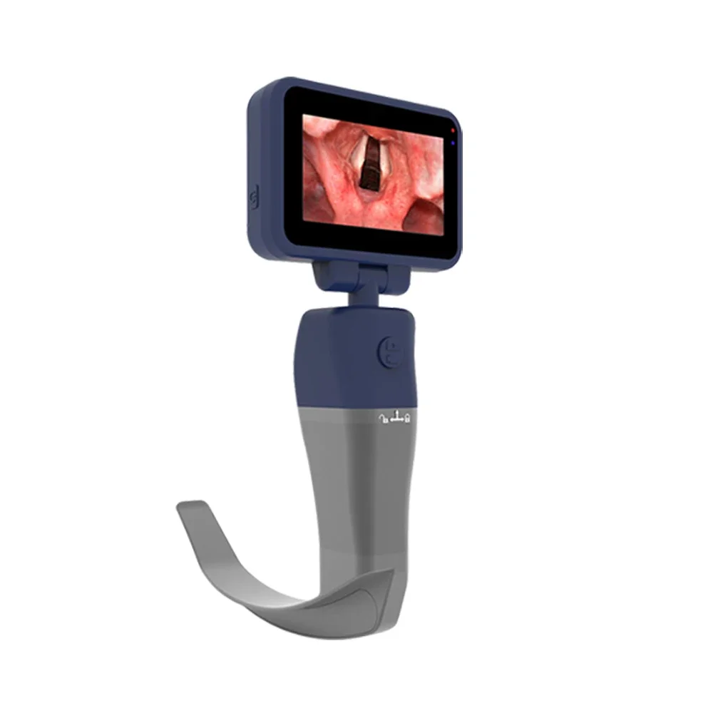 Professional Operating Use Equipment Video Laringoscopio Handheld Waterproof Hospital Reusable Digital Video Laryngoscope Set