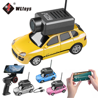 Original WLtoys RC Car 6401 With Camera 2K Video 1:64 Mini 2.4G WiFi APP or Remote Control Car FPV View VR Function Toy Cars