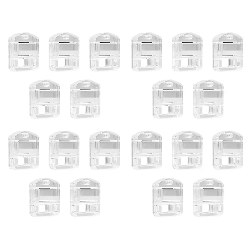 

BYBS-120Pcs Acrylic Embroidery Floss Drop, Clear Embroidery Thread Organizers Slim Floss Bobbins Cross-Stitch Thread Bobbins