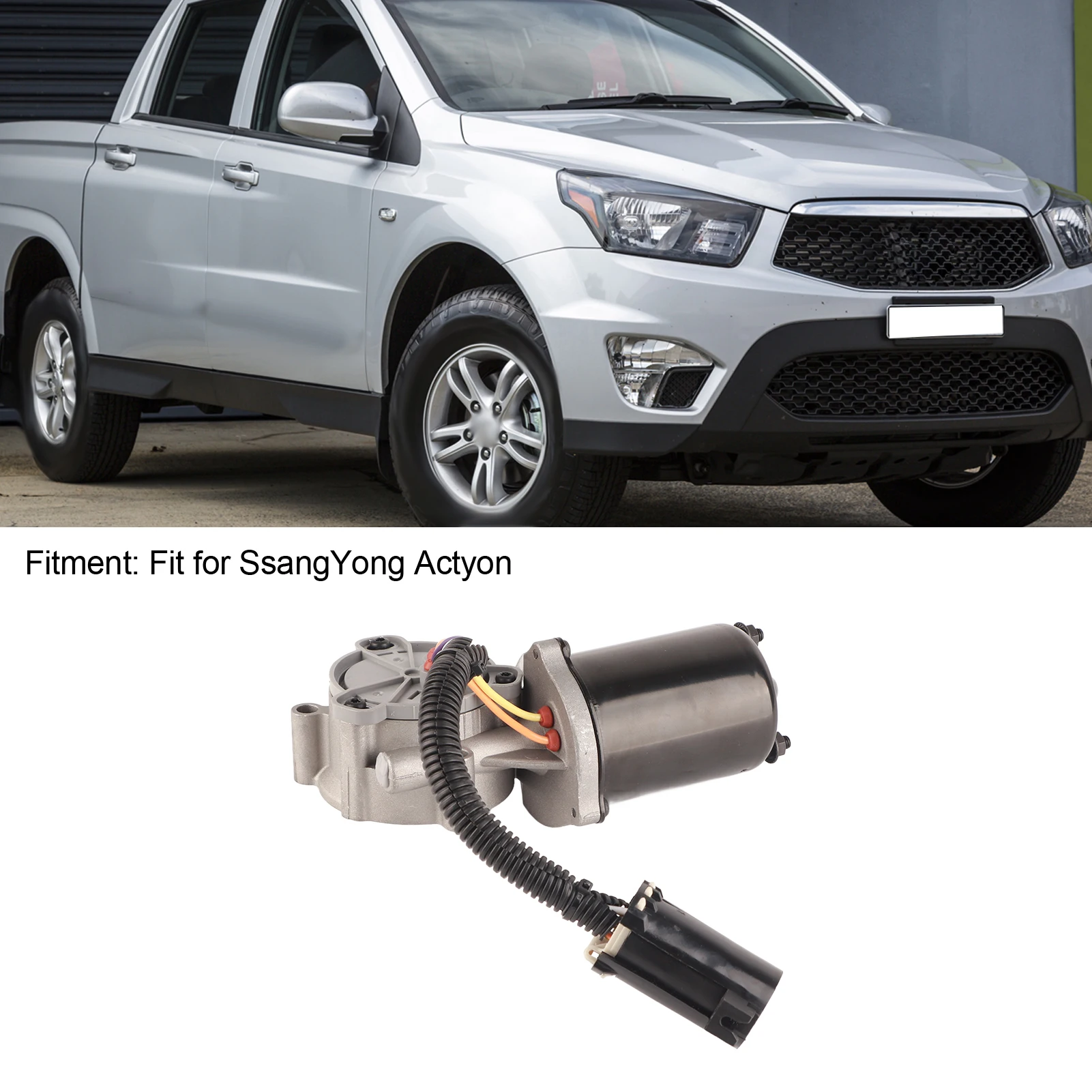 Car Transfer Case Control Motor 4408648007 Stainless Steel Plug and Play Fit for SsangYong Actyon 3255705007 Auto Accessories