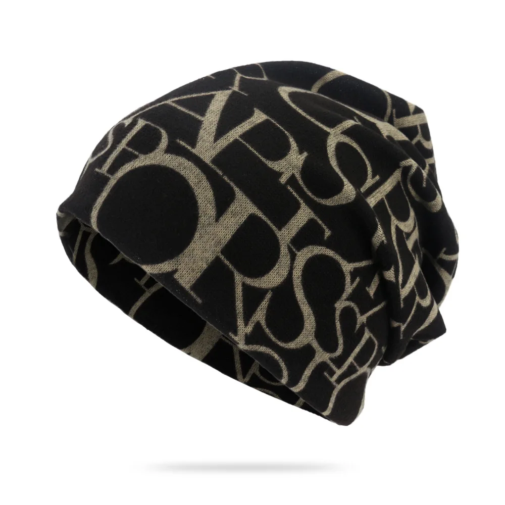 Herfst Winter Brief Ontwerp Hoeden Voor Mannen Dunne Hoed Multifunctionele Vrouwen Skullies Beanies Mode Feminino Sjaal