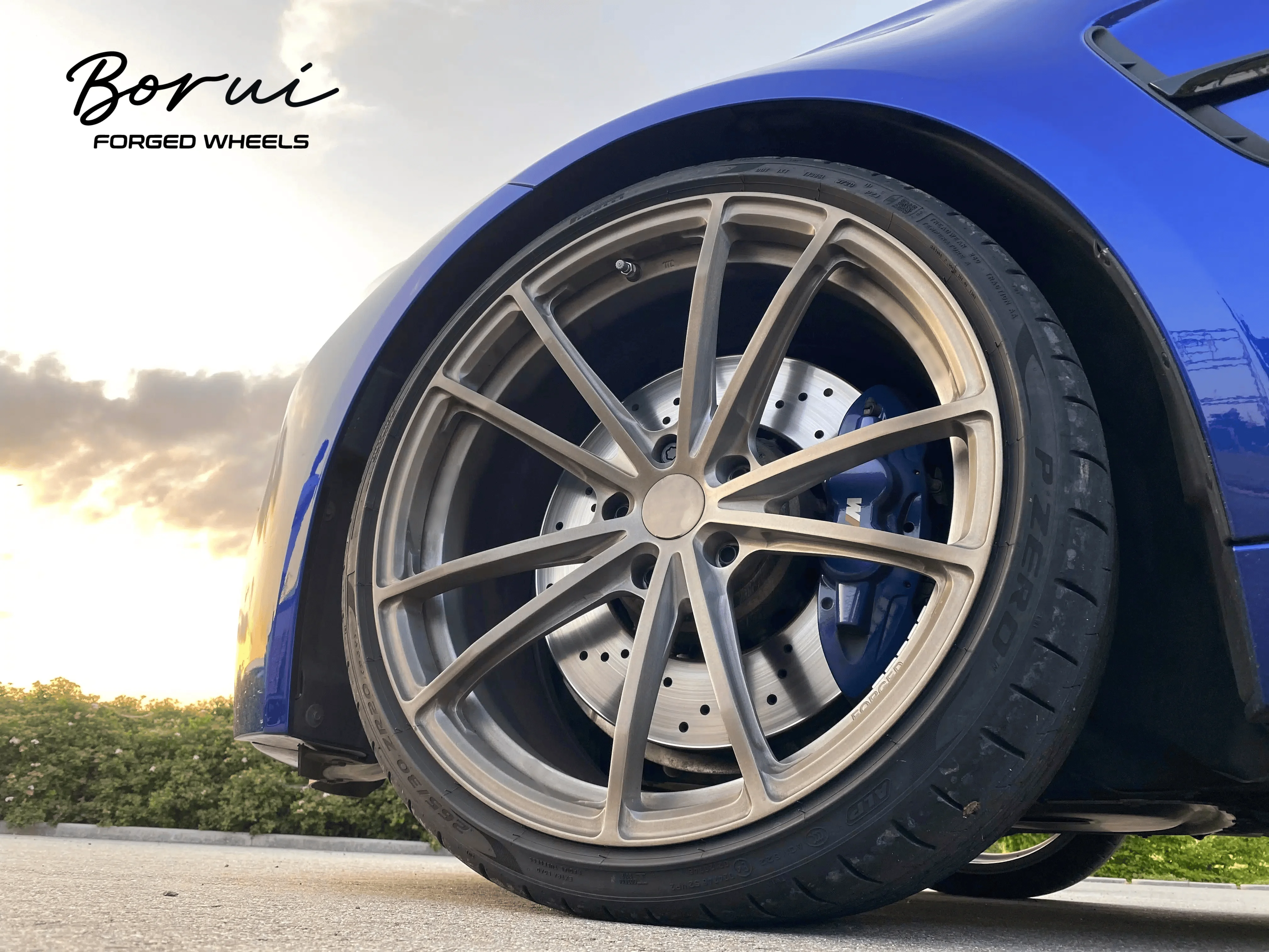 Borui Passenger Car Wheels 18 19 20 21 22 24 Inch 5x112 5x120 Concave Forged Wheels For BMW 6 Series M3 M4 For Audi R8