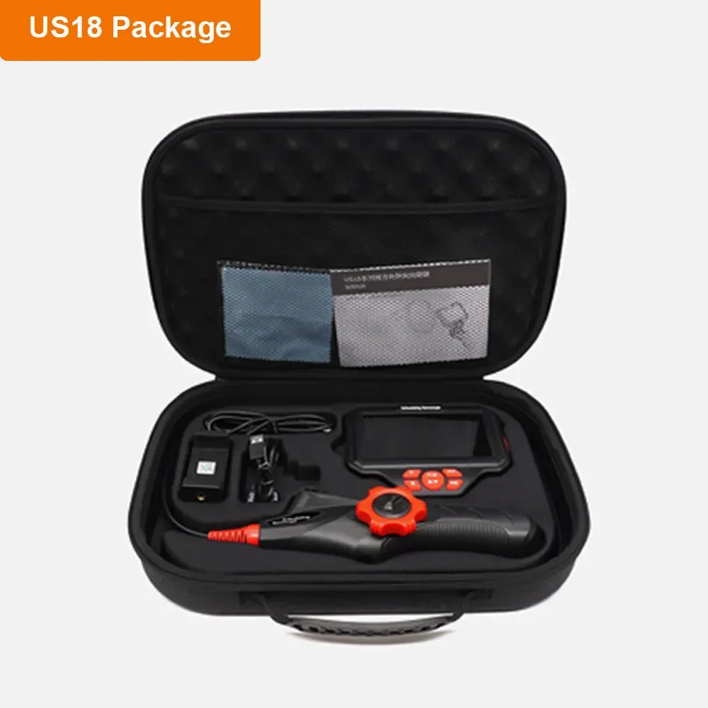 Portable Handheld Hd Inspection Camera Articulating Borescope IP67 Waterproof 6.0/4.9 Mm Industrial Endoscope Video Borescope