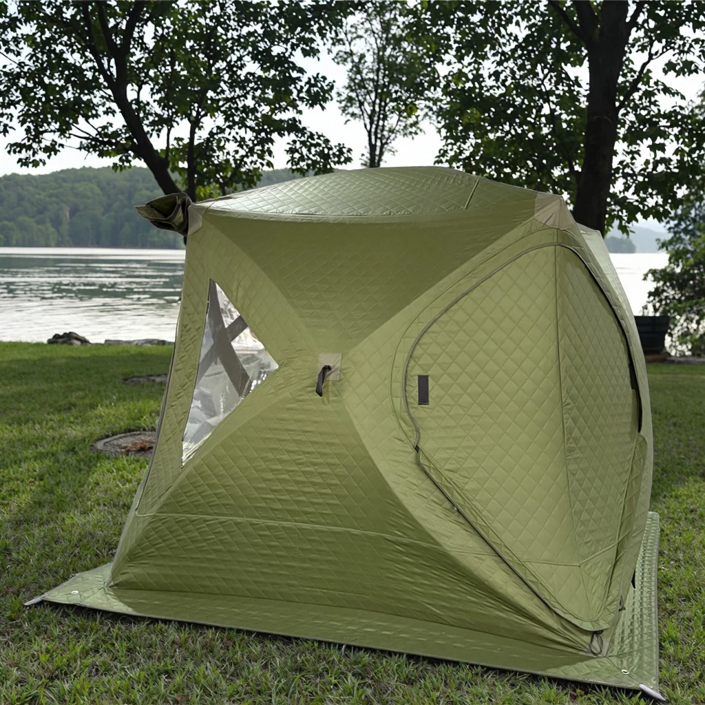 Factory Innovate Modern Sauna Tent Waterproof Oxford Fabric For Heat Retention And Ice Fishing Wholesale Cheap Price