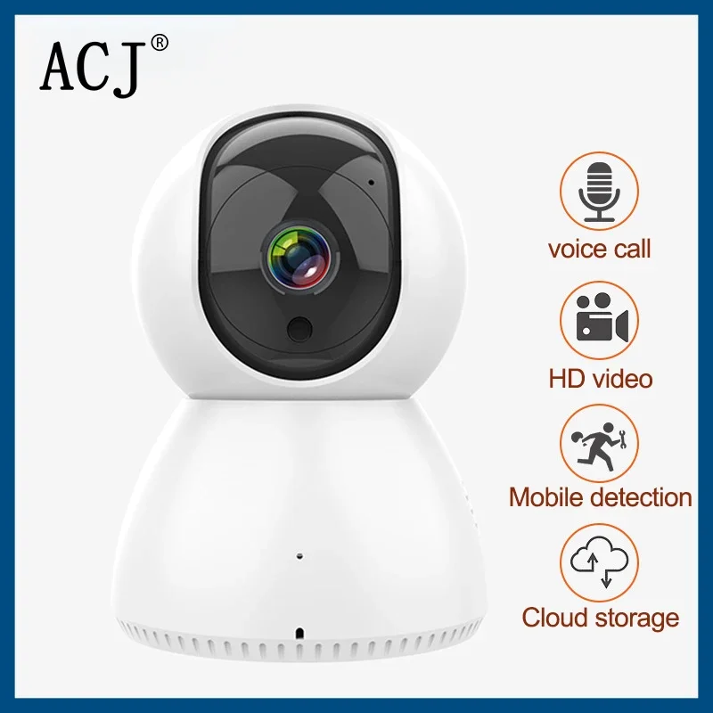 400W スマート Tuya 屋内カメラ 1080P 360 角度 WiFi HD ナイトビジョン ウェブカメラ ビデオ IP カメラ ベビーセキュリティモニター AI 自動追跡