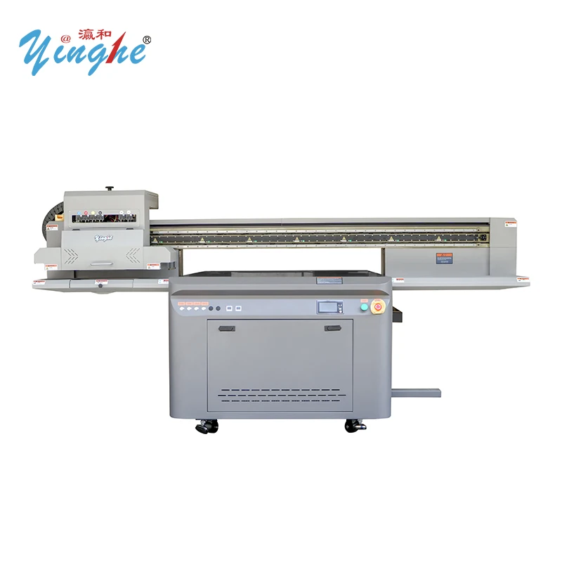 Advanced YH-1216 UV Flatbed Printer 1200*1600mm Working Size For Acrylic Logo Glass Tile Wood Phone Case Custom Pattern Printing