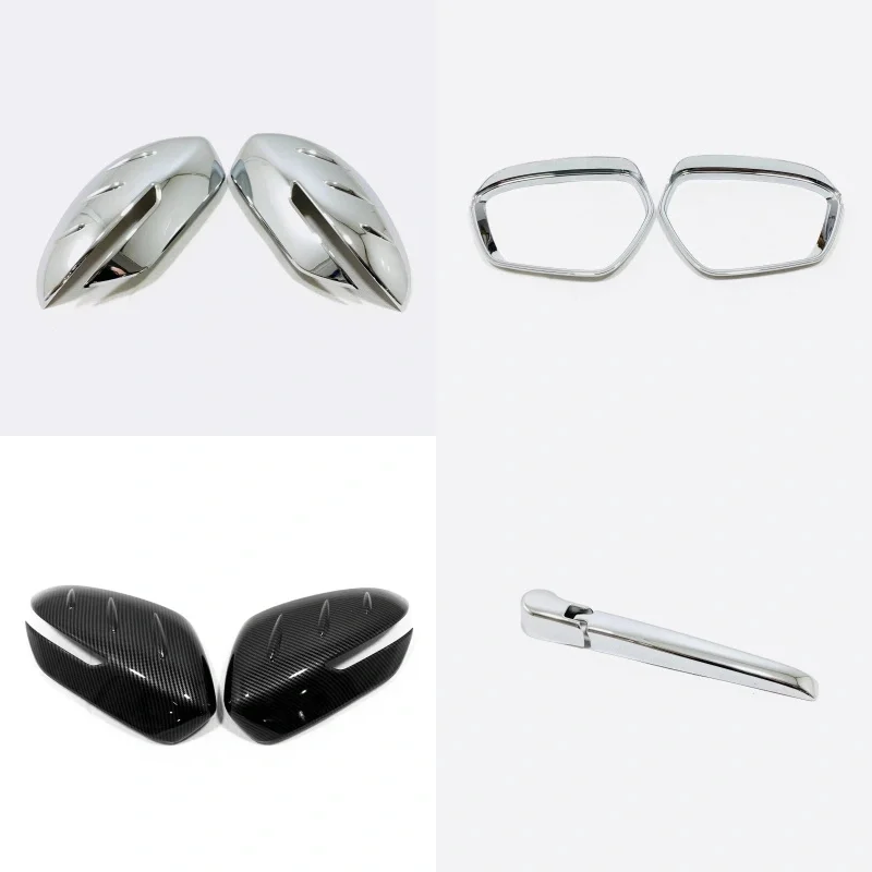 For Geely Atlas Pro Azkarra Belgee X70 2020-2023 Auto Replacement Parts Windscreen Rain Wiper Cover Rearview Mirror Trim