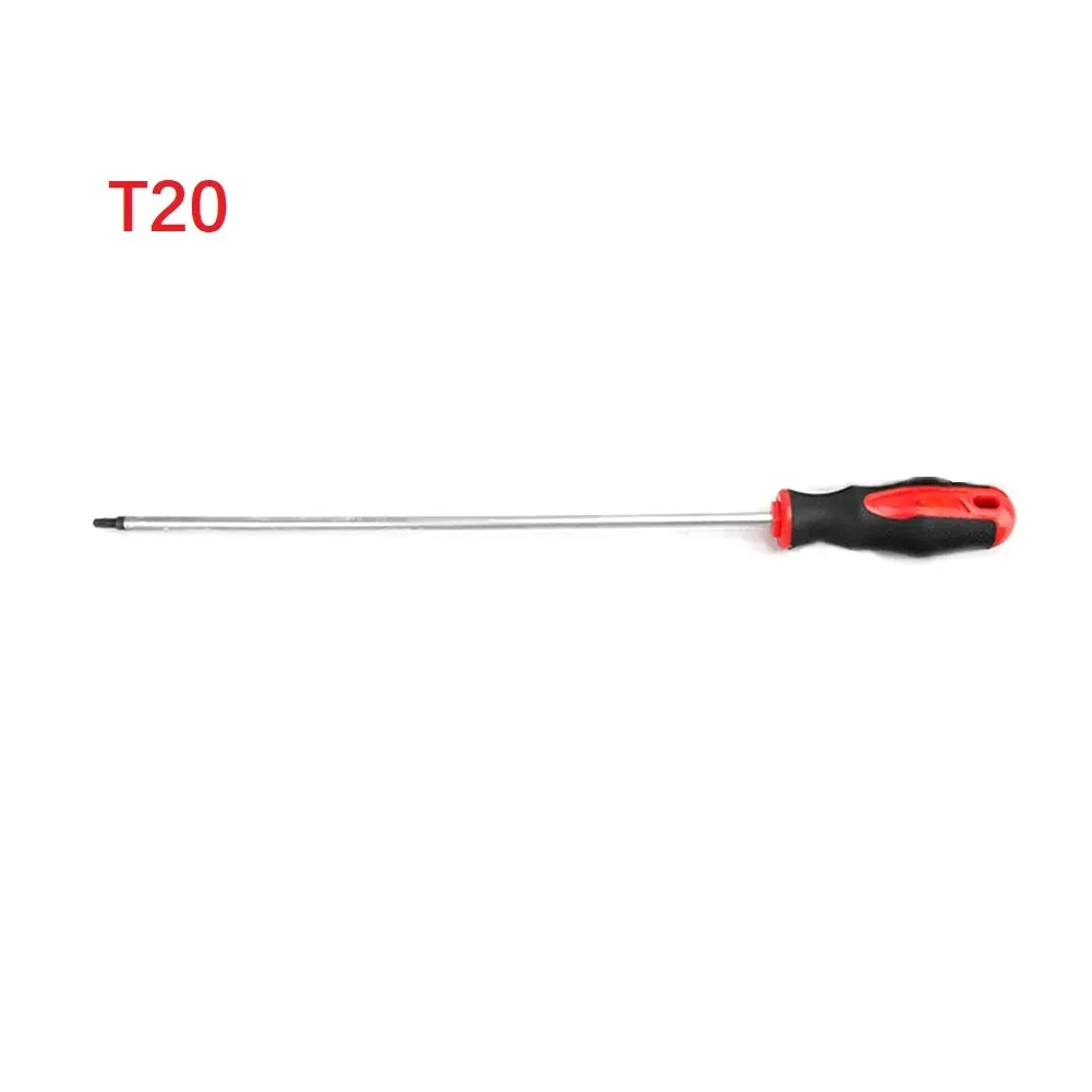 1 Pcs 400mm Extra Long Torx Screwdriver With Hole S/2 Steel T15 T20 T25 T27 T30 Magnetic Screw Drive Home Repair Hand Tool