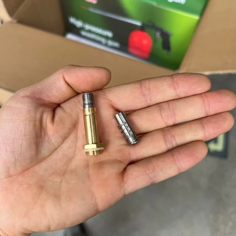 2 قطعة ملف صمام الملف اللولبي لخزان الأسماك منظم ثاني أكسيد الكربون 8 مللي متر حجم الخيط و 52 مللي متر الطول الإجمالي توفير المساحة