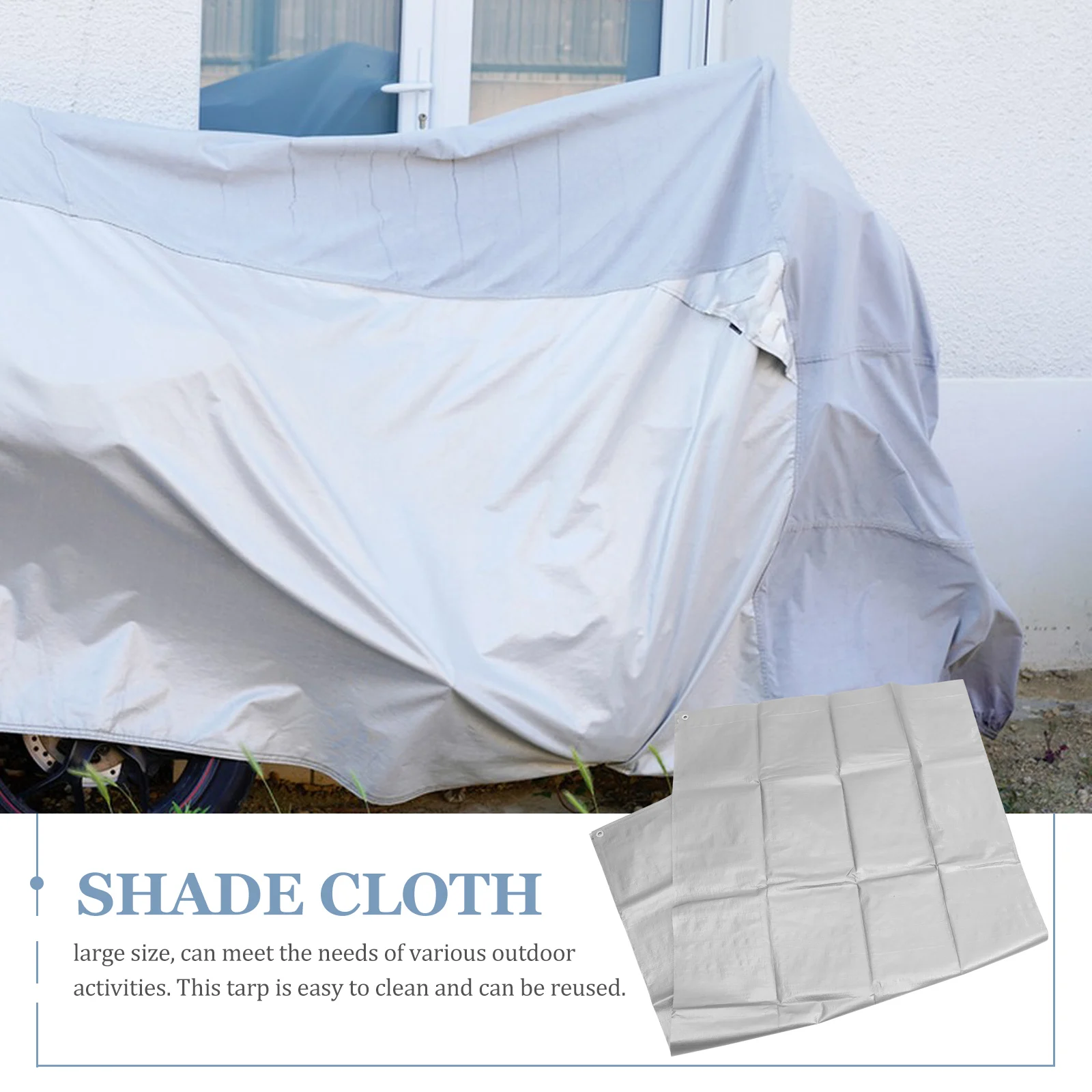 

2 м * 2 м водонепроницаемый оттенок сверхмощный брезентовый чехол уличный солнцезащитный дождевик большой размер пленочный навес балкон лобовое стекло