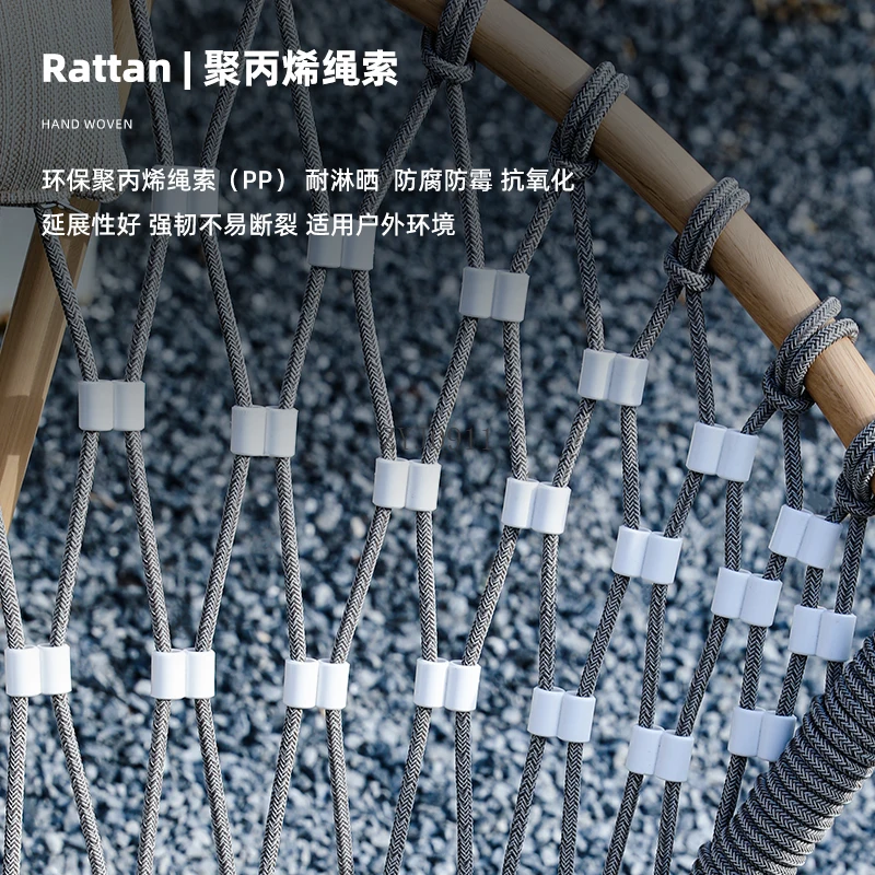 Outdoor-Sofa, Stuhl, Villa, Balkon, einzelne Freizeit, Garten, Terrasse, Rattanmöbel