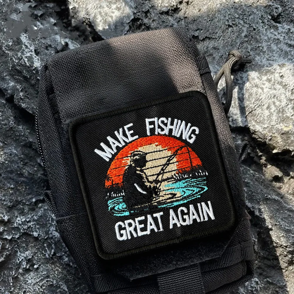 Parche táctico militar con velcro bordado MOLLE para mochila - imagen 4